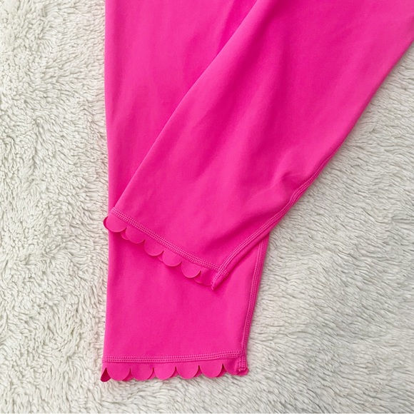 IVL Collective Scallop Active 7/8 Leggings Barbiecore - Picture 5 of 7